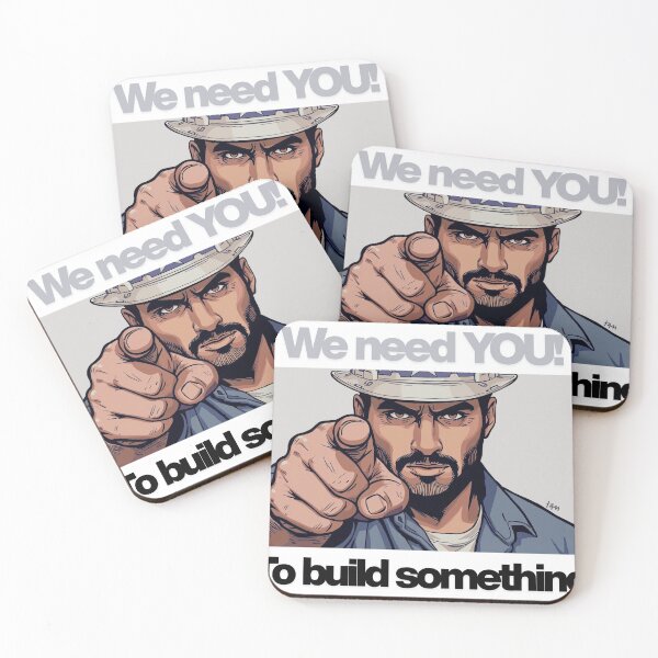 Item preview, We need You! designed and sold by HARDWORK_FUNNYSHOP.