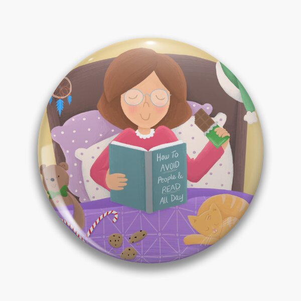 Item preview, Jolabokaflod Reading in Bed designed and sold by Megan Makes Art VT.