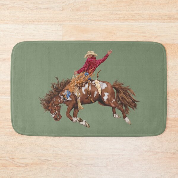 Item preview, Vintage Cowboy-Rodeo Bronco Busting  designed and sold by Phat Dog Designs .