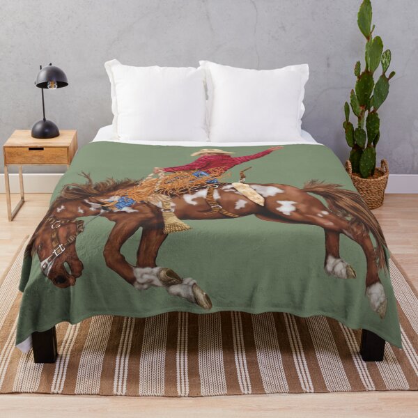 Item preview, Vintage Cowboy-Rodeo Bronco Busting designed and sold by Phat Dog Designs .
