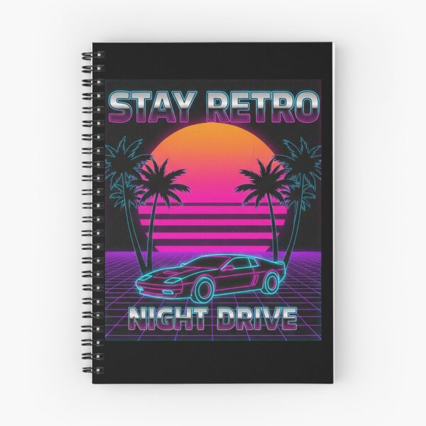 Item preview, stay retro night drive designed and sold by Shop-Pi.