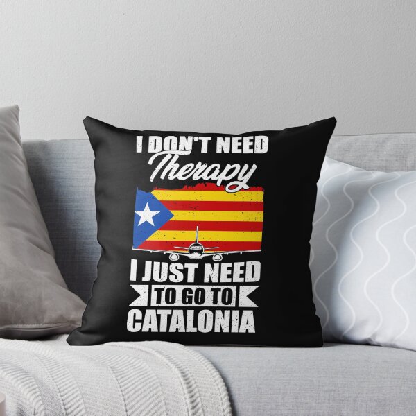 Aperçu de l'œuvre Je n'ai pas besoin de thérapie, j'ai juste besoin d'aller en Catalogne. créée et vendue par GabbyKash.