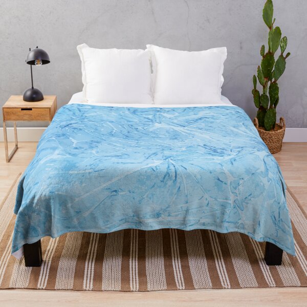 Item preview, Abstract Blue Cracked Ice Pattern designed and sold by Arturo Daniel Garcia Palomo.