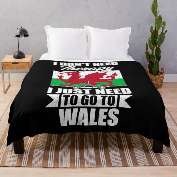 Item preview, I Don't Need Therapy I Just Need to Go to Wales designed and sold by GabbyKash.