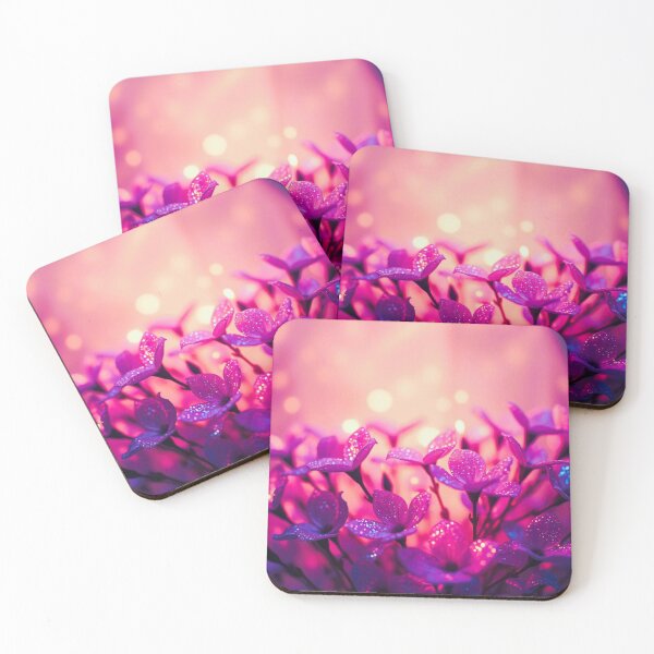 Item preview, glowing flowers, pink wunderbar Blumen designed and sold by PurvaNimfaMagic.