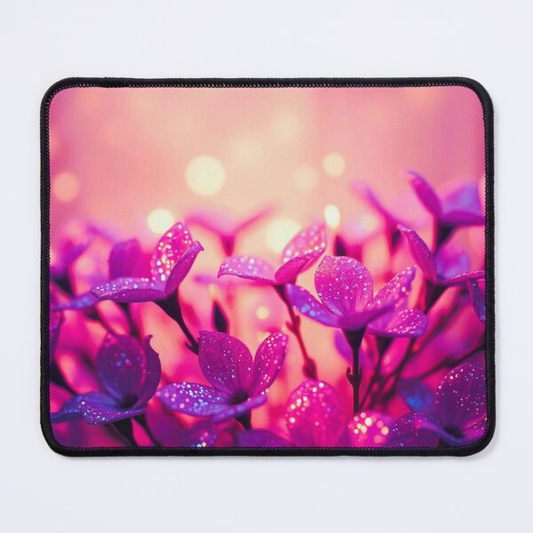 Item preview, glowing flowers, pink wunderbar Blumen designed and sold by PurvaNimfaMagic.