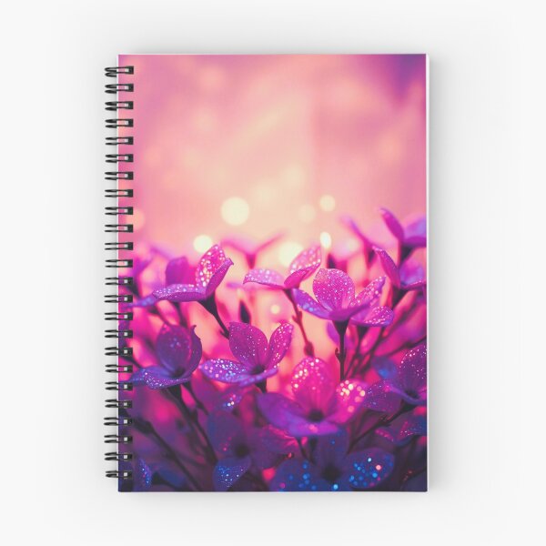 Item preview, glowing flowers, pink wunderbar Blumen designed and sold by PurvaNimfaMagic.