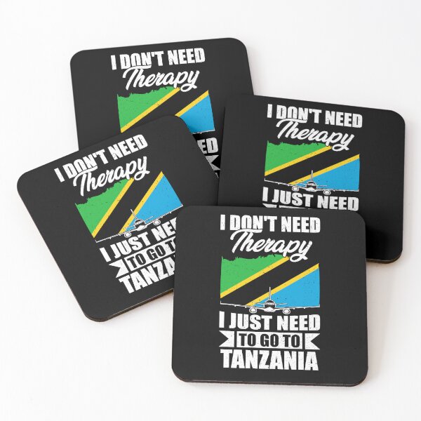 Item preview, I Don't Need Therapy I Just Need to Go to Tanzania  designed and sold by GabbyKash.