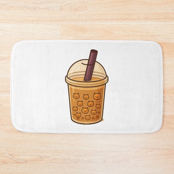 Item preview, Cute Cat Bubble Tea designed and sold by Lacritsa .