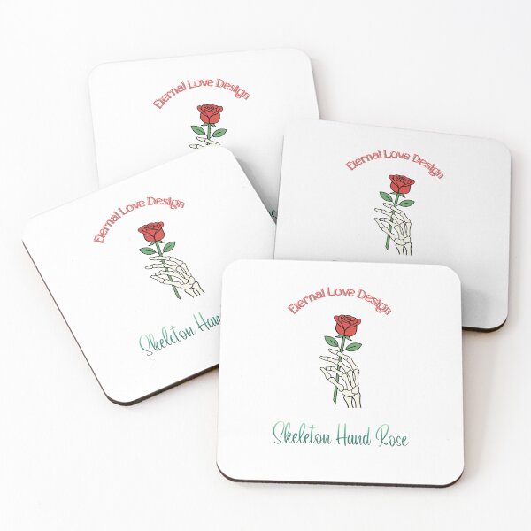 Item preview, Skeleton Hand Holding Rose  designed and sold by ArtistMadrid.