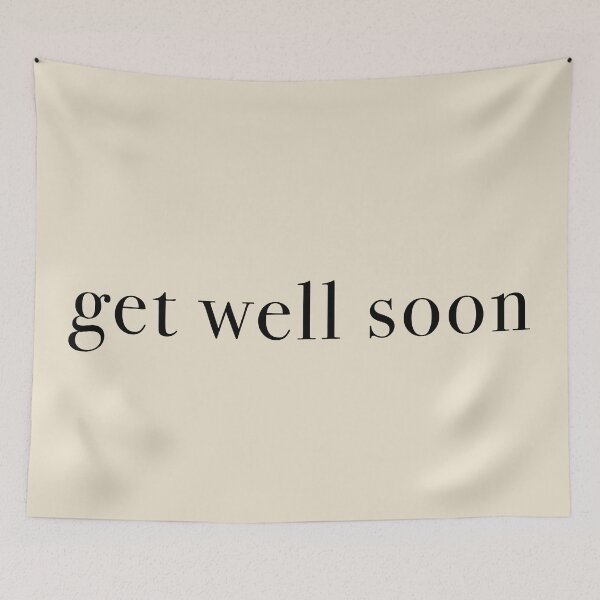 Item preview, Get Well Soon - black  designed and sold by KaiDee.