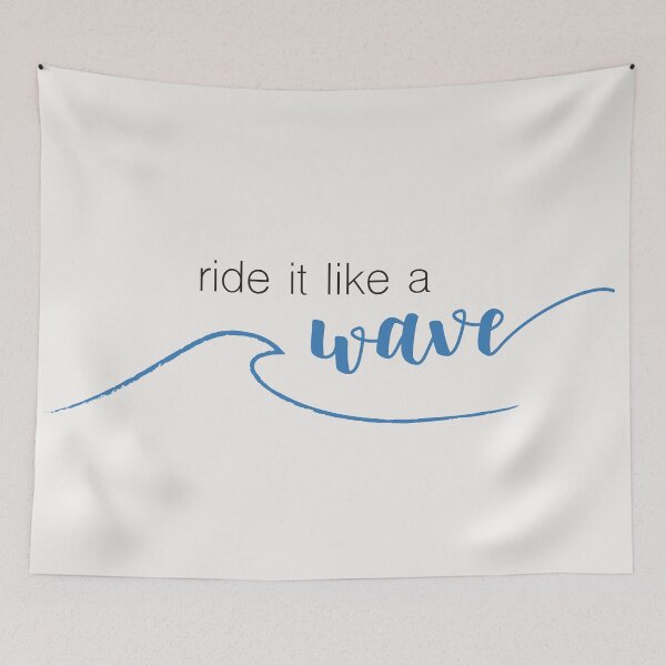 Item preview, Ride It Like A Wave designed and sold by alxndra.
