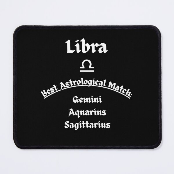 Item preview, Libra Best Astrological Match Gemini Aquarius Sagittarius Zodiac Compatibility Design designed and sold by MOKRONOS.