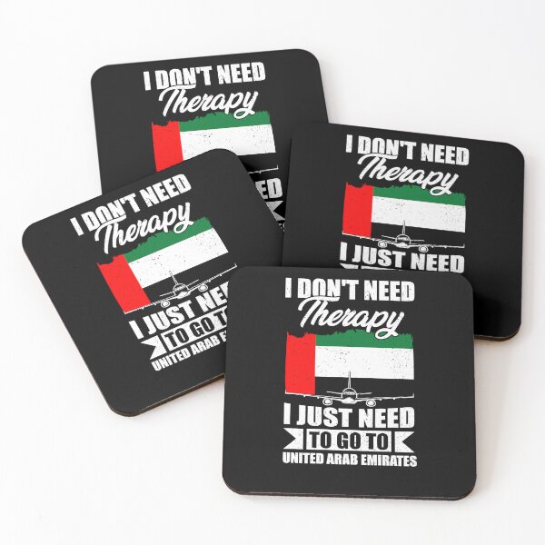 Item preview, I Don't Need Therapy I Just Need to Go to United Arab Emirates designed and sold by GabbyKash.