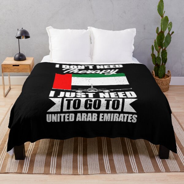 Item preview, I Don't Need Therapy I Just Need to Go to United Arab Emirates designed and sold by GabbyKash.