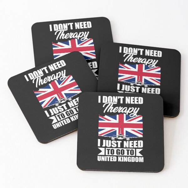 Item preview, I Don't Need Therapy I Just Need to Go to United Kingdom designed and sold by GabbyKash.