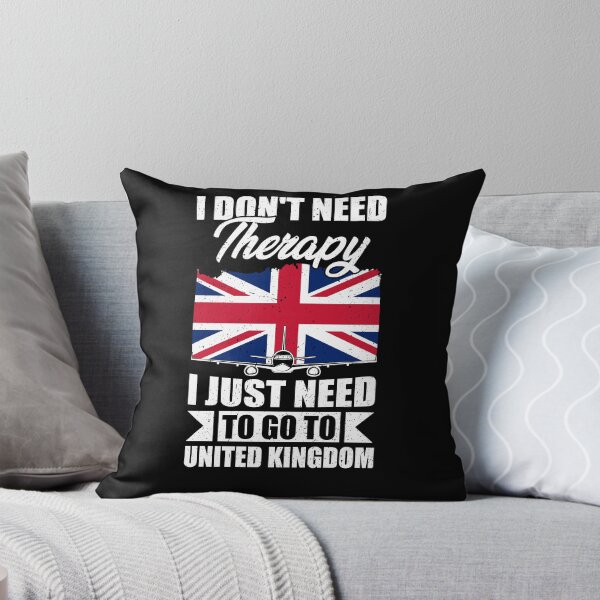 Item preview, I Don't Need Therapy I Just Need to Go to United Kingdom designed and sold by GabbyKash.
