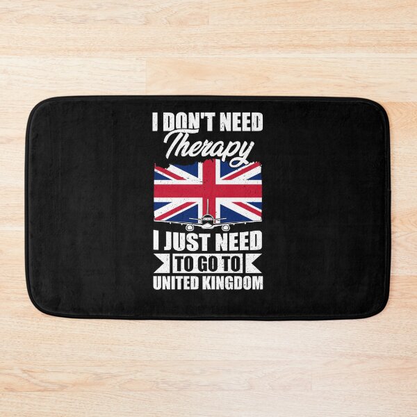 Item preview, I Don't Need Therapy I Just Need to Go to United Kingdom designed and sold by GabbyKash.