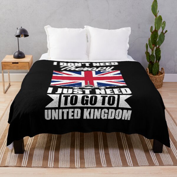 Item preview, I Don't Need Therapy I Just Need to Go to United Kingdom designed and sold by GabbyKash.
