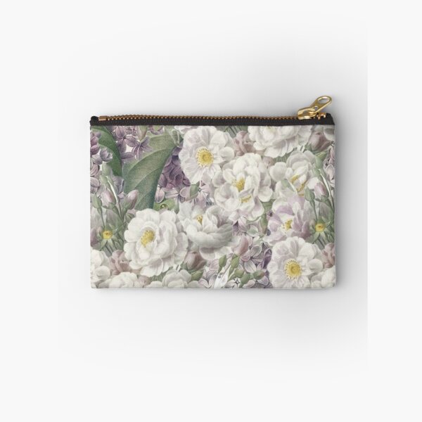 Item preview, Vintage Floral Lilacs and White Roses Digital Faux Decoupage Collage designed and sold by Licorice Moon.