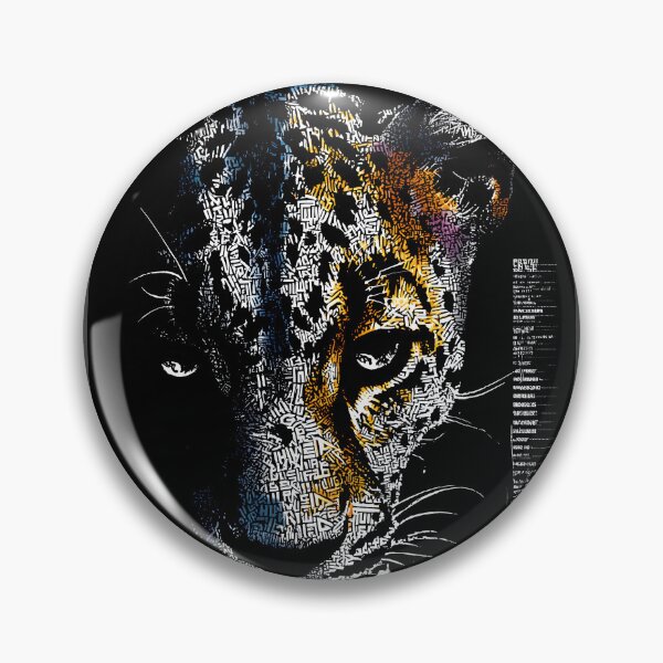 Item preview, Advocate for Wildlife Freedom- Striking Tiger Face in Typography and Born Free Statement designed and sold by OlfactoART Studio.