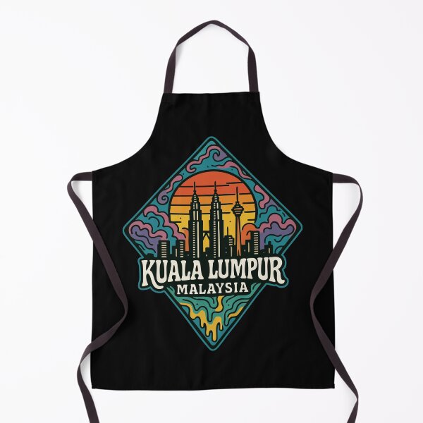 Item preview, Kuala Lumpur Malaysia Trippy Art designed and sold by TomFrontierArt.