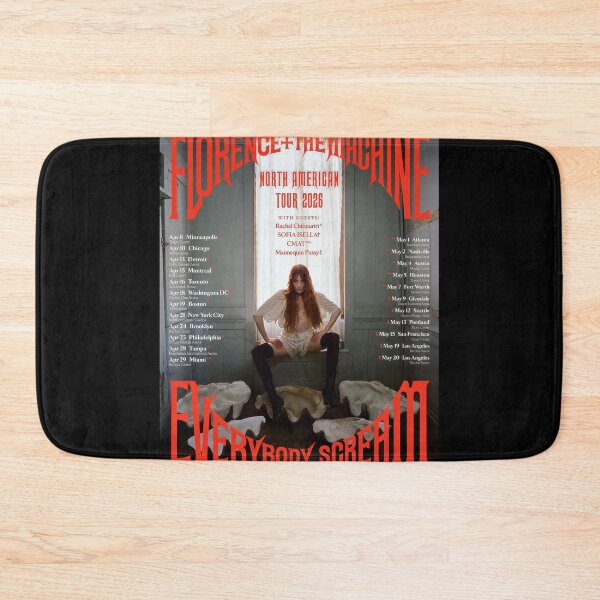 Item preview, scream florence the tour dates 2026 machine bisalagi designed and sold by dgotter4i.