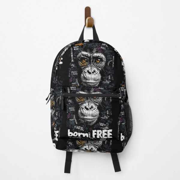 Item preview, Celebrate Wildlife with a Striking Gorilla Face and Born Free Campaign Art designed and sold by OlfactoART Studio.