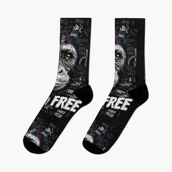 Item preview, Celebrate Wildlife with a Striking Gorilla Face and Born Free Campaign Art designed and sold by OlfactoART Studio.