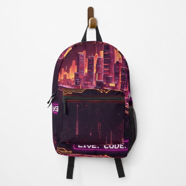 Item preview, Neon Cyberpunk Metropolis designed and sold by Pixelrooted.
