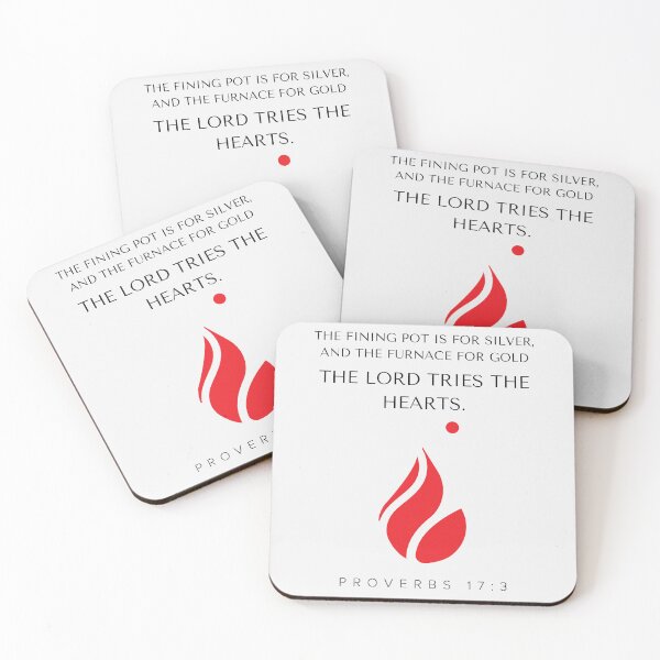 Item preview, Proverbs 17:3 designed and sold by Undonemadenew.