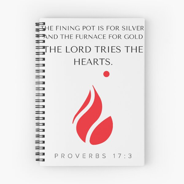 Item preview, Proverbs 17:3 designed and sold by Undonemadenew.