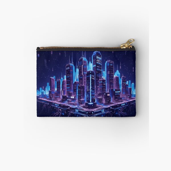 Artikelvorschau, Neon Cyberpunk Metropolis entworfen und verkauft von Pixelrooted.