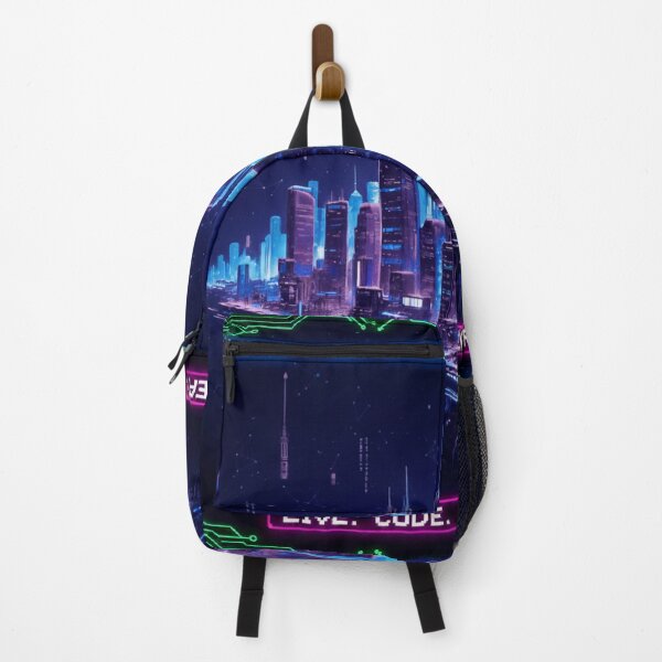 Item preview, Neon Cyberpunk Metropolis designed and sold by Pixelrooted.