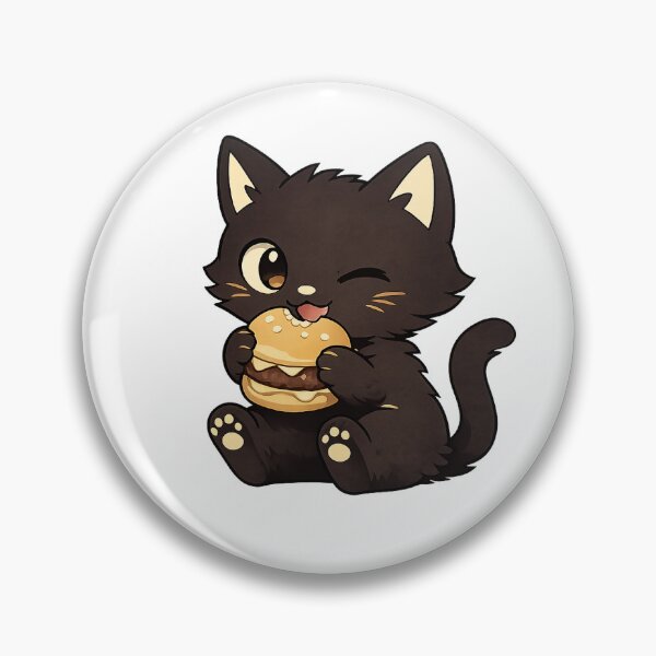 Item preview, Burger Cat designed and sold by Mooncat Studio.