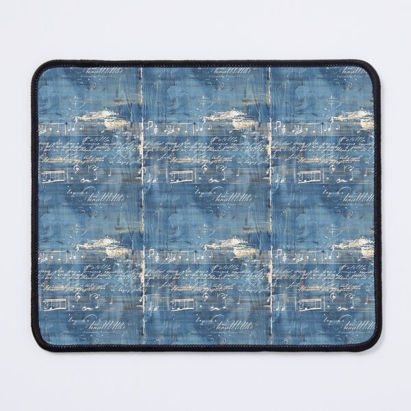 Item preview, Vintage Shabby Chic Blue Pattern designed and sold by LouieVanille.