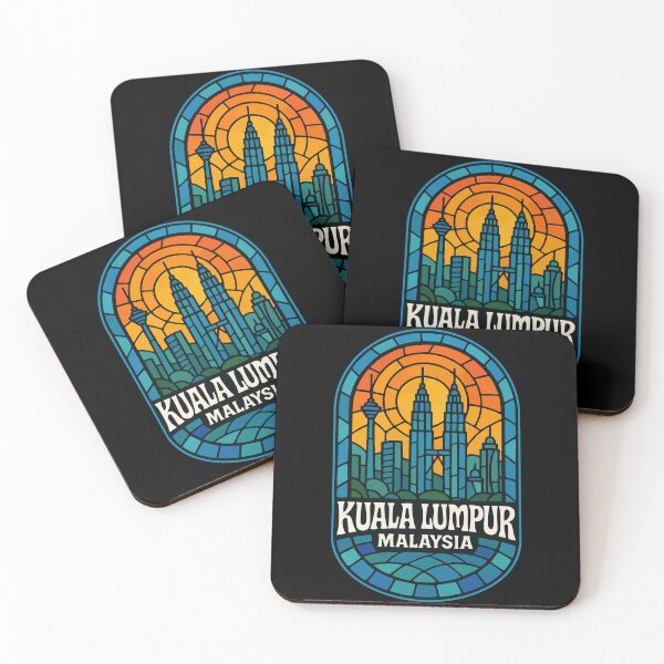 Item preview, Kuala Lumpur Malaysia Stained Glass Travel designed and sold by TomFrontierArt.