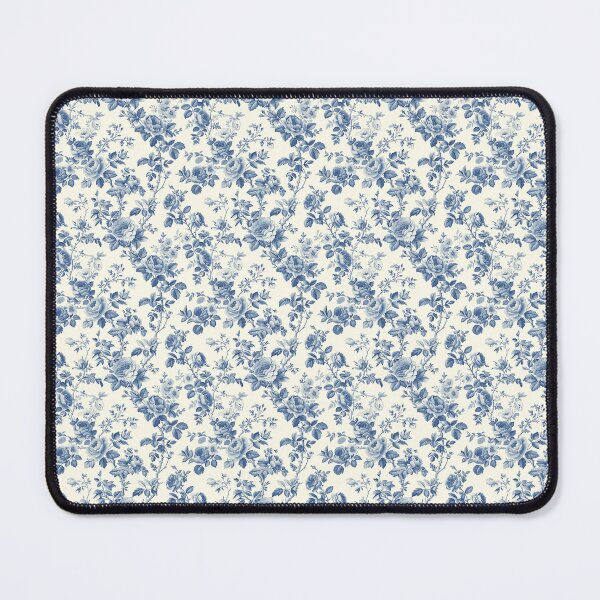 Item preview, Vintage Shabby Chic Floral Blue Pattern designed and sold by LouieVanille.