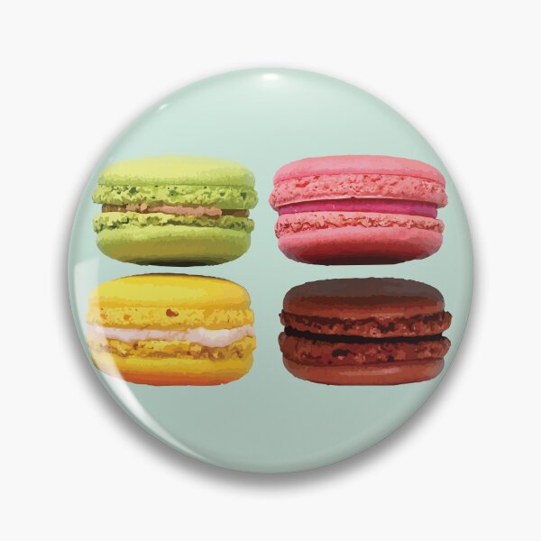 Item preview, Colorful Macaron Quartet on Mint Background designed and sold by Arturo Daniel Garcia Palomo.