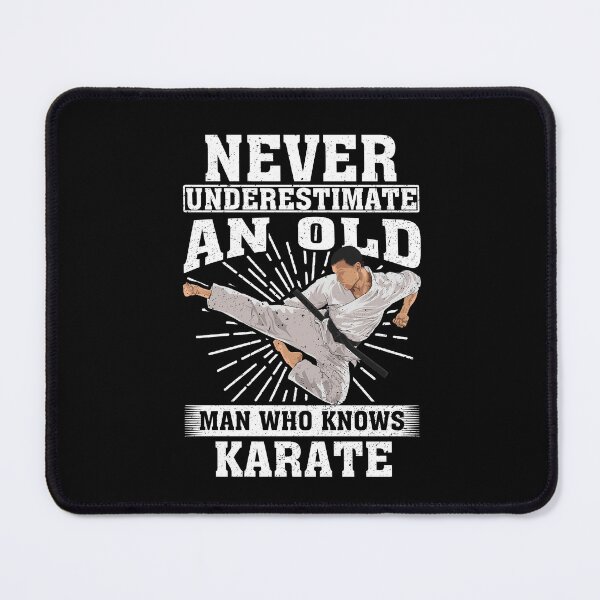Item preview, Never Underestimate an Old Man Who knows Karate  designed and sold by CosmoKitsch.