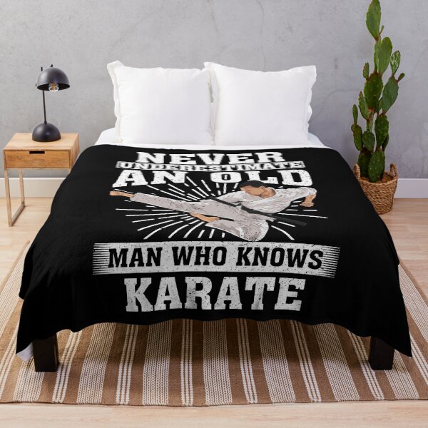 Item preview, Never Underestimate an Old Man Who knows Karate  designed and sold by CosmoKitsch.