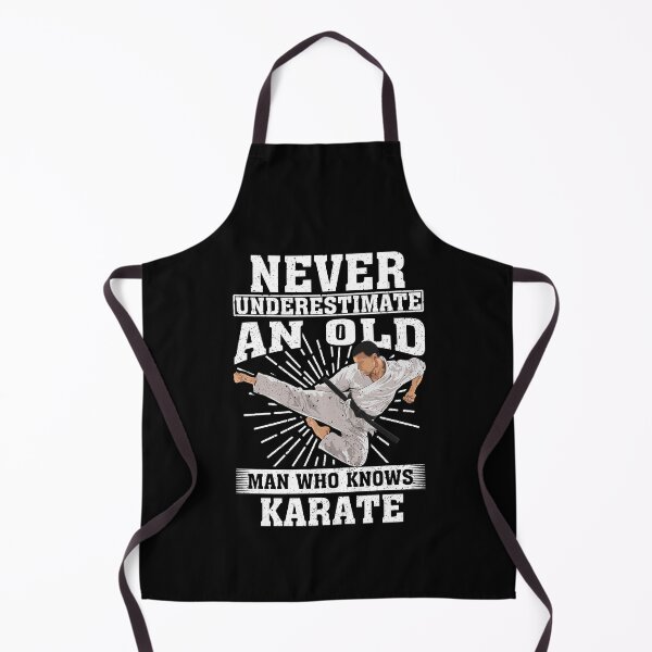 Item preview, Never Underestimate an Old Man Who knows Karate  designed and sold by CosmoKitsch.