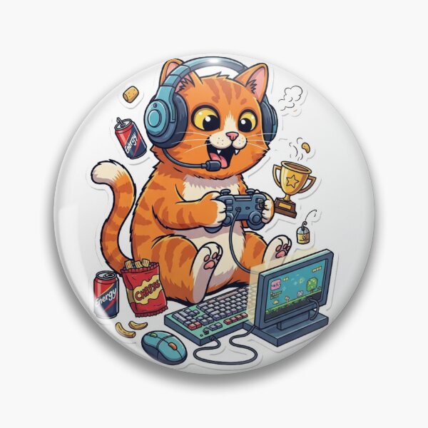 Item preview, Gaming Legend: The Pro Cat. designed and sold by mostafacasper12.