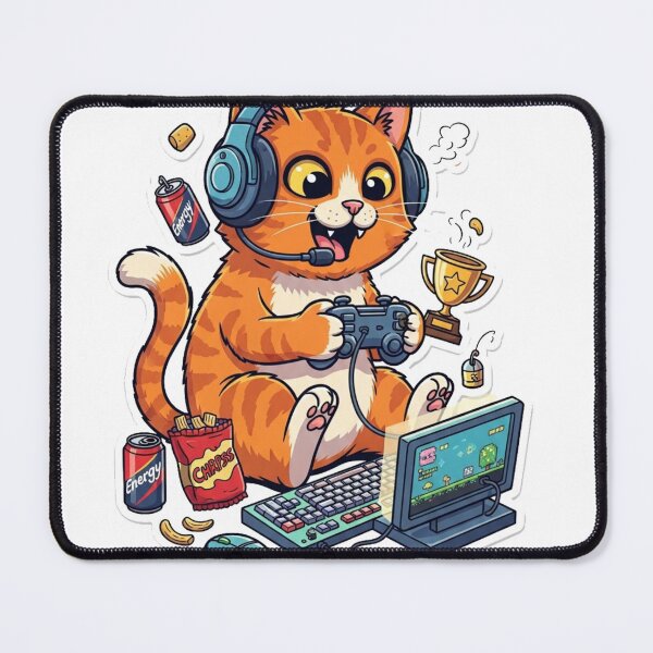 Item preview, Gaming Legend: The Pro Cat. designed and sold by mostafacasper12.