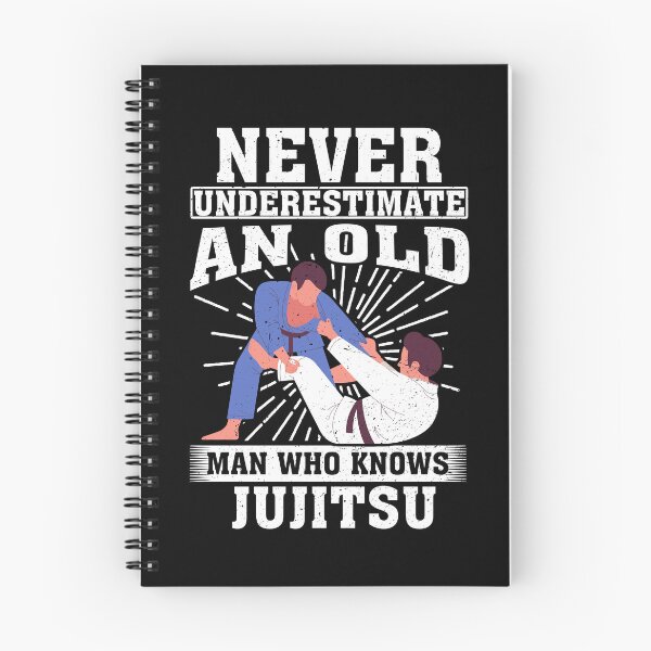 Item preview, Never Underestimate an Old Man Who knows Jujitsu  designed and sold by CosmoKitsch.