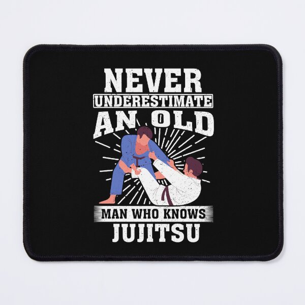 Item preview, Never Underestimate an Old Man Who knows Jujitsu  designed and sold by CosmoKitsch.