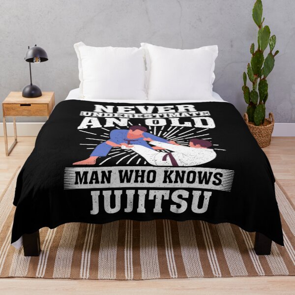 Item preview, Never Underestimate an Old Man Who knows Jujitsu  designed and sold by CosmoKitsch.