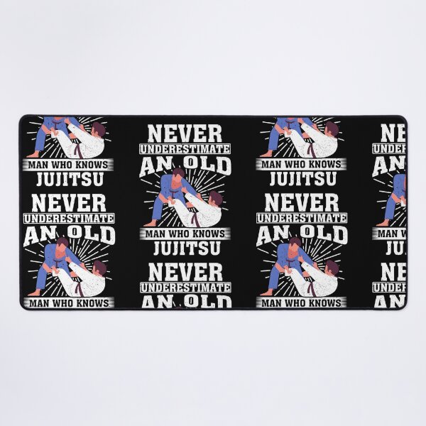 Item preview, Never Underestimate an Old Man Who knows Jujitsu designed and sold by CosmoKitsch.