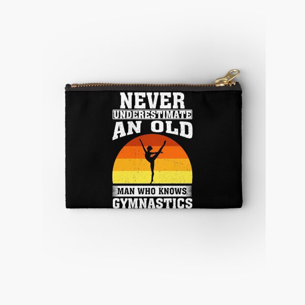 Item preview, Never Underestimate an Old Man Who knows gymnastics designed and sold by CosmoKitsch.