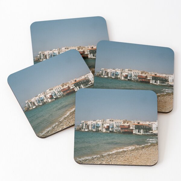 Item preview, Mykonos village as seen from the beach designed and sold by Michael Brewer.